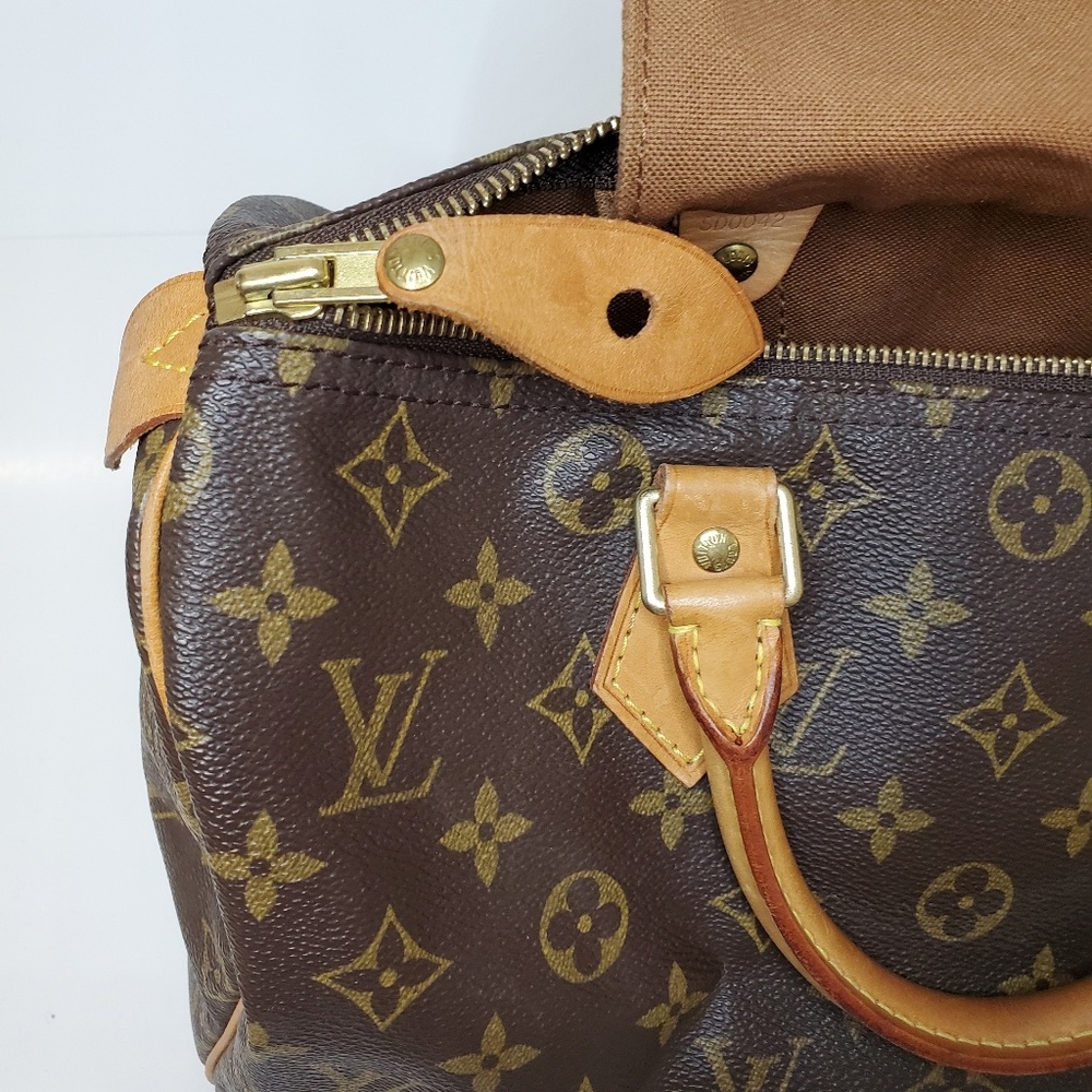 āSOLDāLouis Vuitton SPEEDY 30 Monogram - Picture 8 of 8